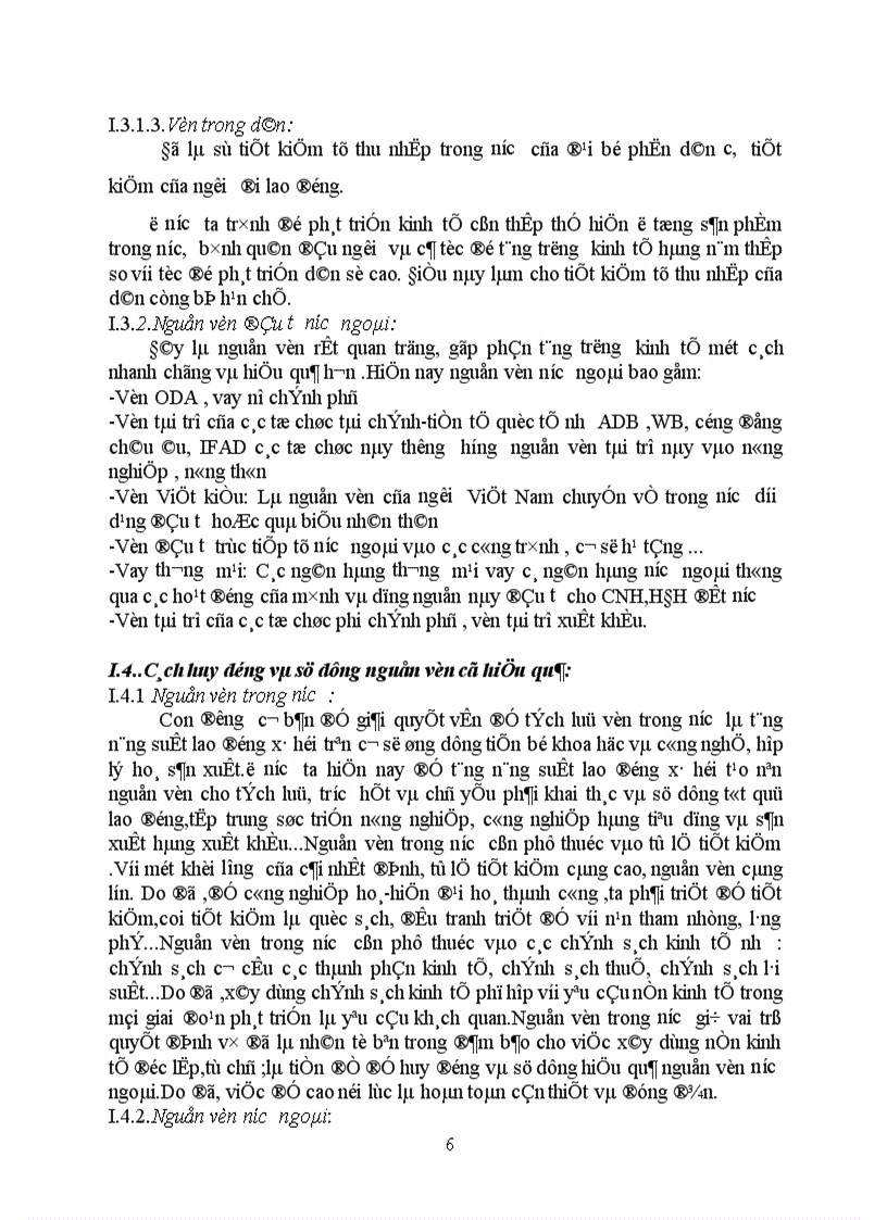 image for page Huy động vốn và sử dụng vốn có hiệu quả trong quá trình công nghiệp hoá hiện đại hoá đất nước 1