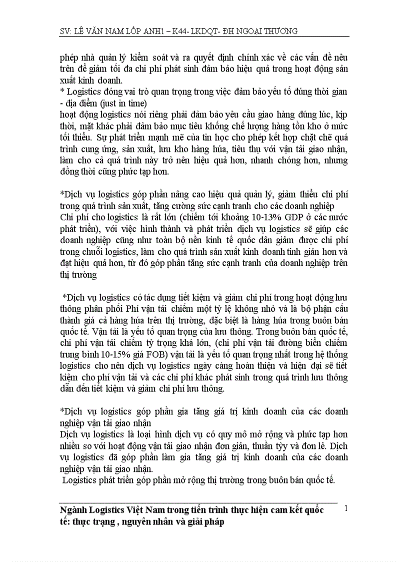 image for page Ngành Logistics Việt Nam trong tiến trình thực hiện cam kết quốc tế thực trạng nguyên nhân và giải pháp