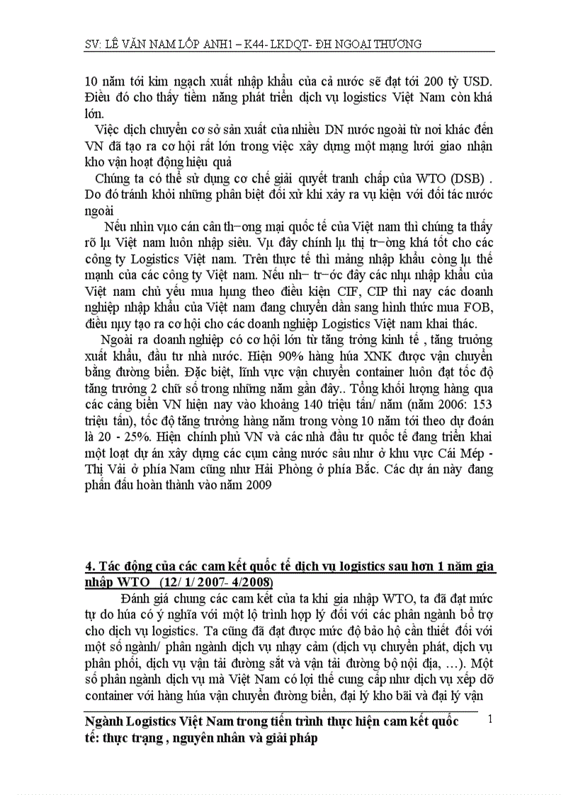 image for page Ngành Logistics Việt Nam trong tiến trình thực hiện cam kết quốc tế thực trạng nguyên nhân và giải pháp