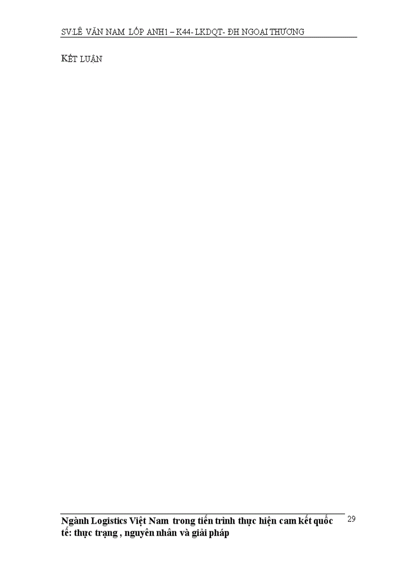 image for page Ngành Logistics Việt Nam trong tiến trình thực hiện cam kết quốc tế thực trạng nguyên nhân và giải pháp