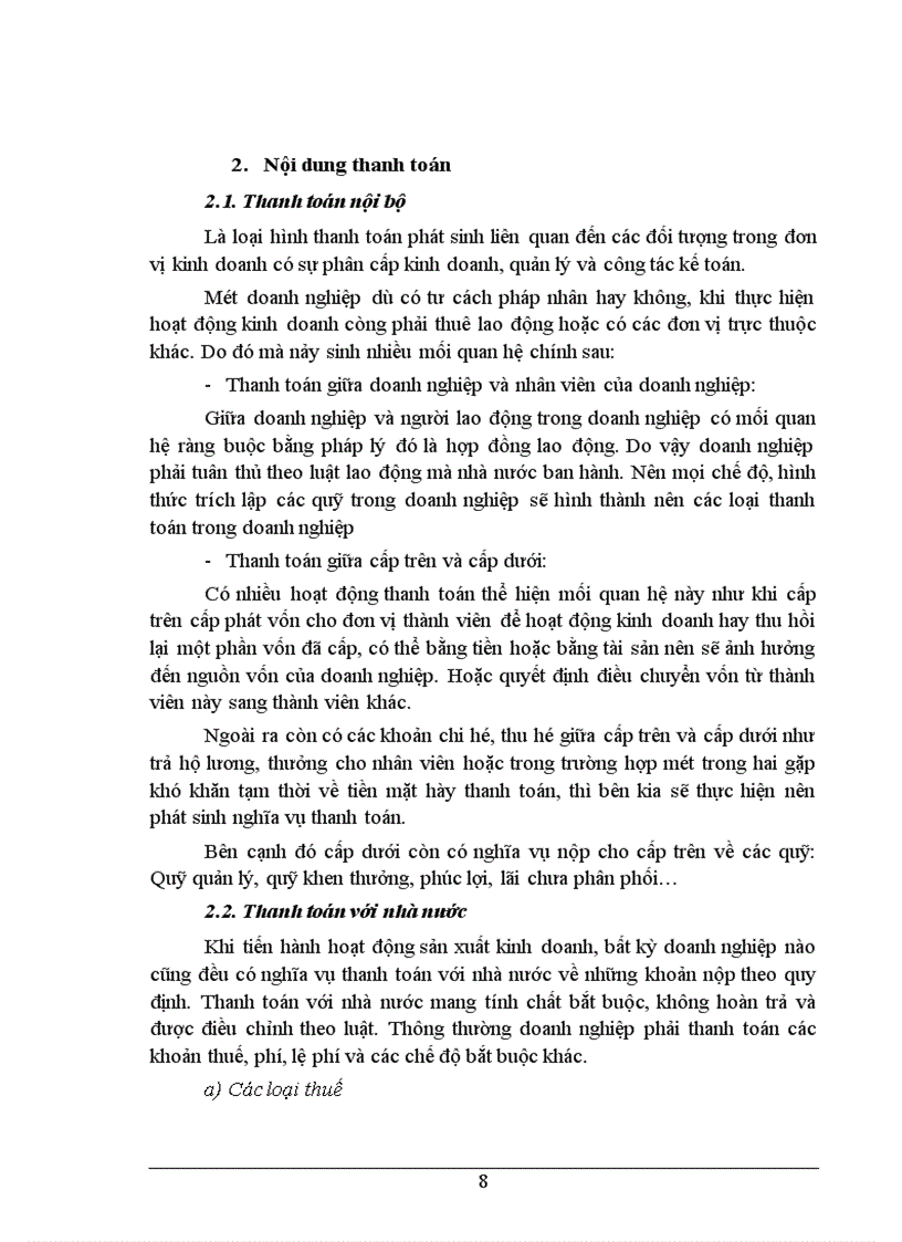 image for page Một số biện pháp nhằm hoàn thiện hoạt động thanh toán trong kinh doanh tại công ty XNK máy hà nội 1