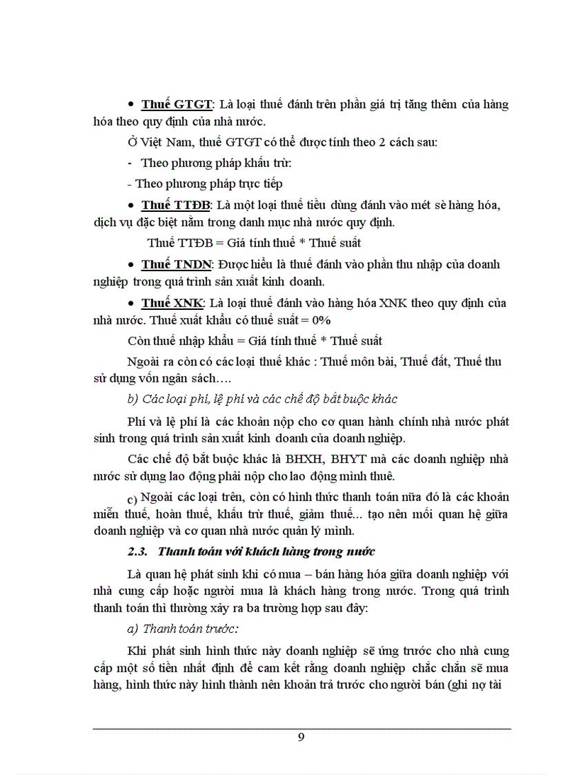 image for page Một số biện pháp nhằm hoàn thiện hoạt động thanh toán trong kinh doanh tại công ty XNK máy hà nội 1