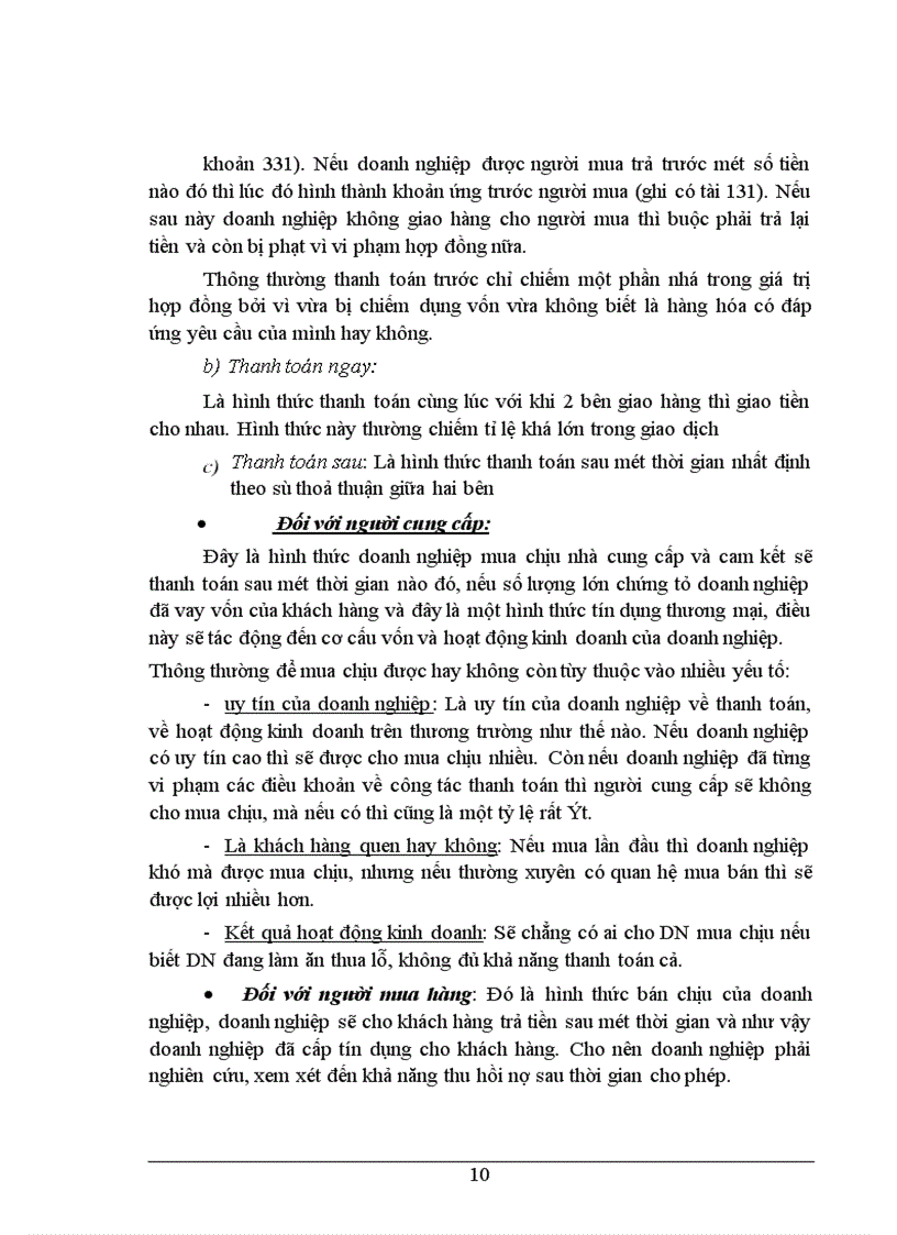 image for page Một số biện pháp nhằm hoàn thiện hoạt động thanh toán trong kinh doanh tại công ty XNK máy hà nội 1