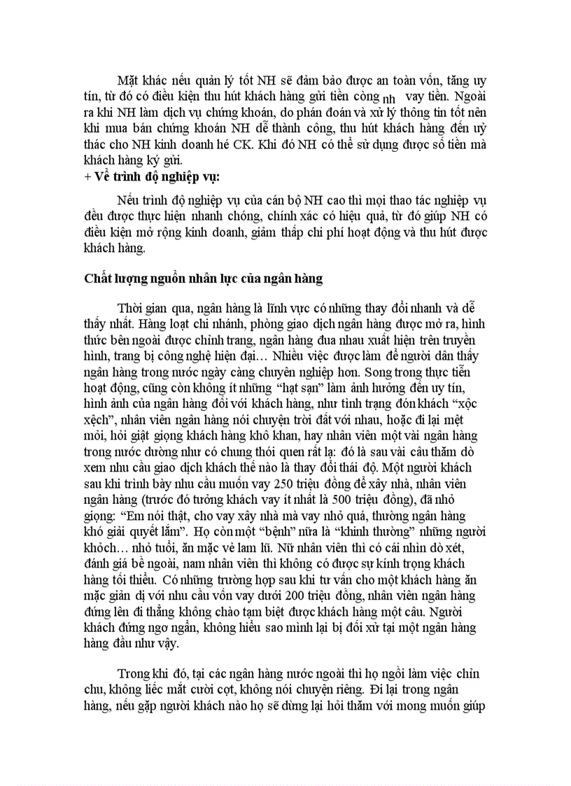 image for page Phân tích các nhân tố ảnh hưởng tới khả năng tạo vốn của các NHTM ở Vn