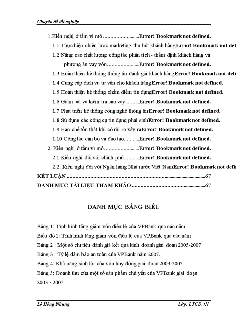 image for page Quản trị rủi ro tín dụng tại Ngân hàng Việt Nam thịnh vượng VPBank chi nhánh Hà Nội