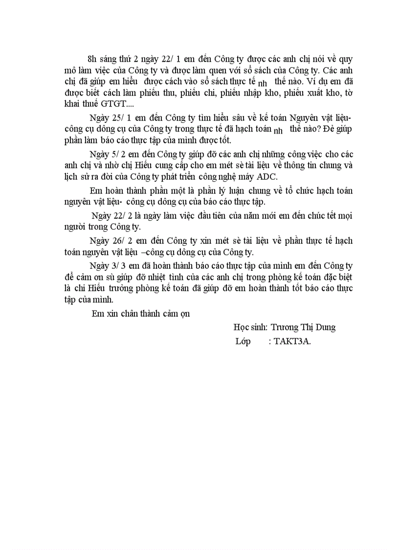 image for page Hạch toán nguyên vật liệu công cụ dụng cụ ở Công ty Phát Triển Công Nghệ Máy ADC 1