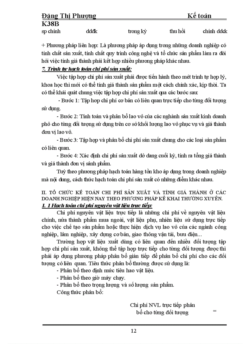 image for page Hoàn thiện công tác hạch toán chi phí sản xuất và tính giá thành sản phẩm với việc tăng cường quản trị ở Công ty thiết bị lạnh Long Biên 1