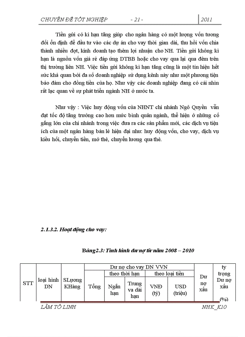 image for page Nâng cao chất lượng thẩm định tín dụng ngắn hạn đối với doanh nghiệp vừa và nhỏ tại SGD NHTMCP Việt Nam chi nhánh Ngô Quyền 1