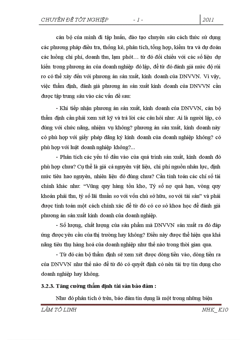 image for page Nâng cao chất lượng thẩm định tín dụng ngắn hạn đối với doanh nghiệp vừa và nhỏ tại SGD NHTMCP Việt Nam chi nhánh Ngô Quyền 1