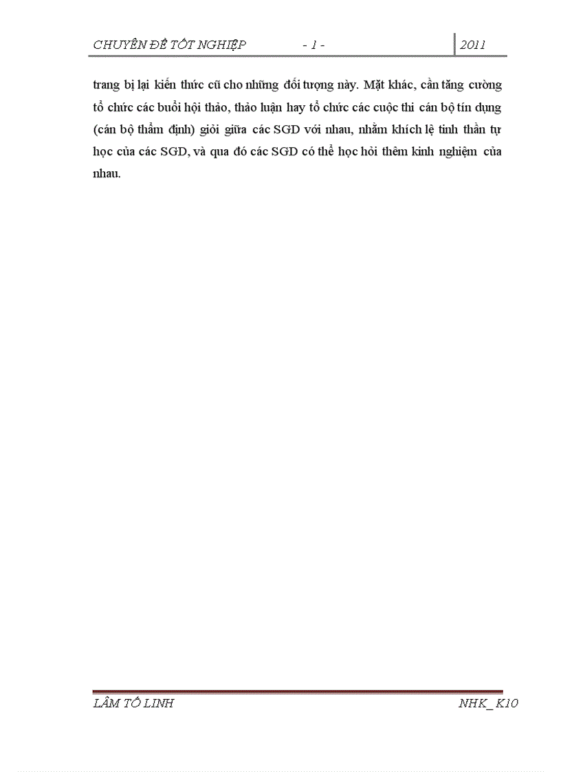 image for page Nâng cao chất lượng thẩm định tín dụng ngắn hạn đối với doanh nghiệp vừa và nhỏ tại SGD NHTMCP Việt Nam chi nhánh Ngô Quyền 1