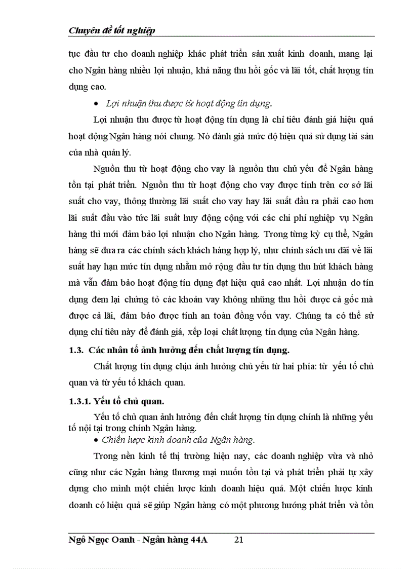 image for page Giải pháp nâng cao chất lượng tín dụng đối với doanh nghiệp vừa và nhỏ tại Chi nhánh Ngân hàng Đầu tư và Phát triển Tuyên Quang 1