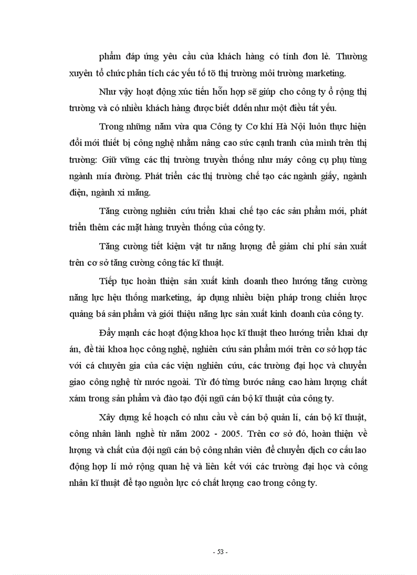 image for page Một số ý kiến nhằm nâng cao sức cạnh tranh của Công ty Cơ Khí Hà Nội 1