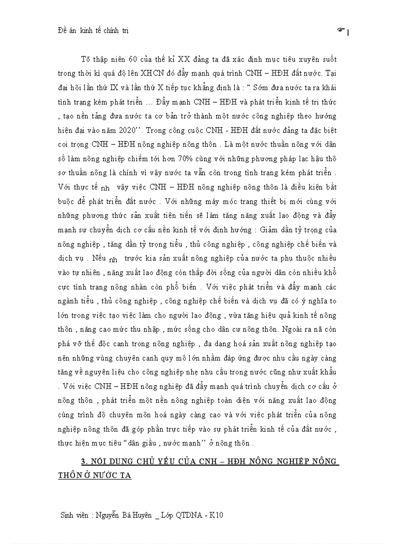 image for page Công nghiệp hoá hiện đại hoá nông nghiệp nông thôn ở nước ta hiện nay 1