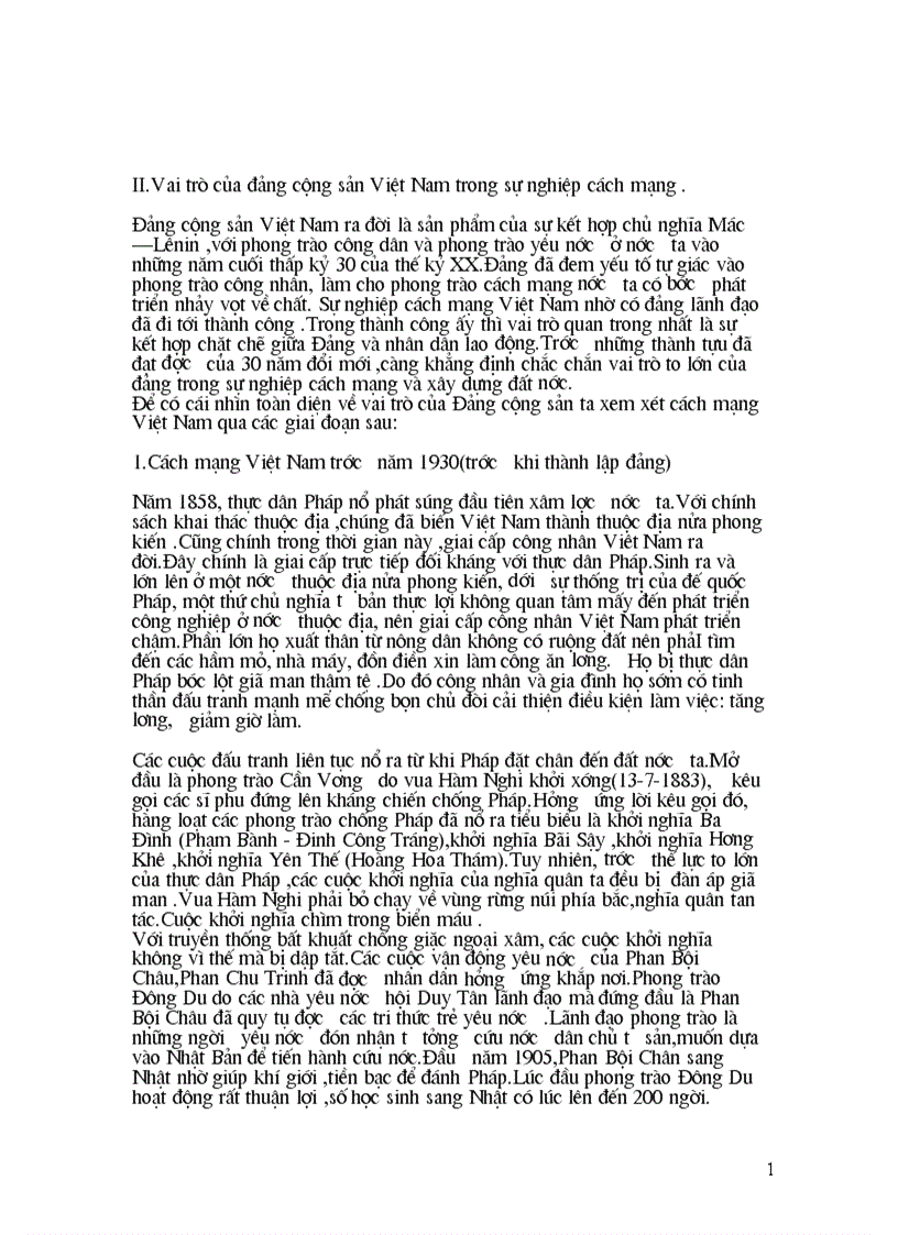 image for page Vai trò của Đảng cộng sản Việt Nam trong việc thực hiện sứ mệnh lịch sử của giai cấp công nhân Liên hệ với vai trò của Đảng cộng sản Việt Nam trong sự nghiệp cách mạnh Việt Nam