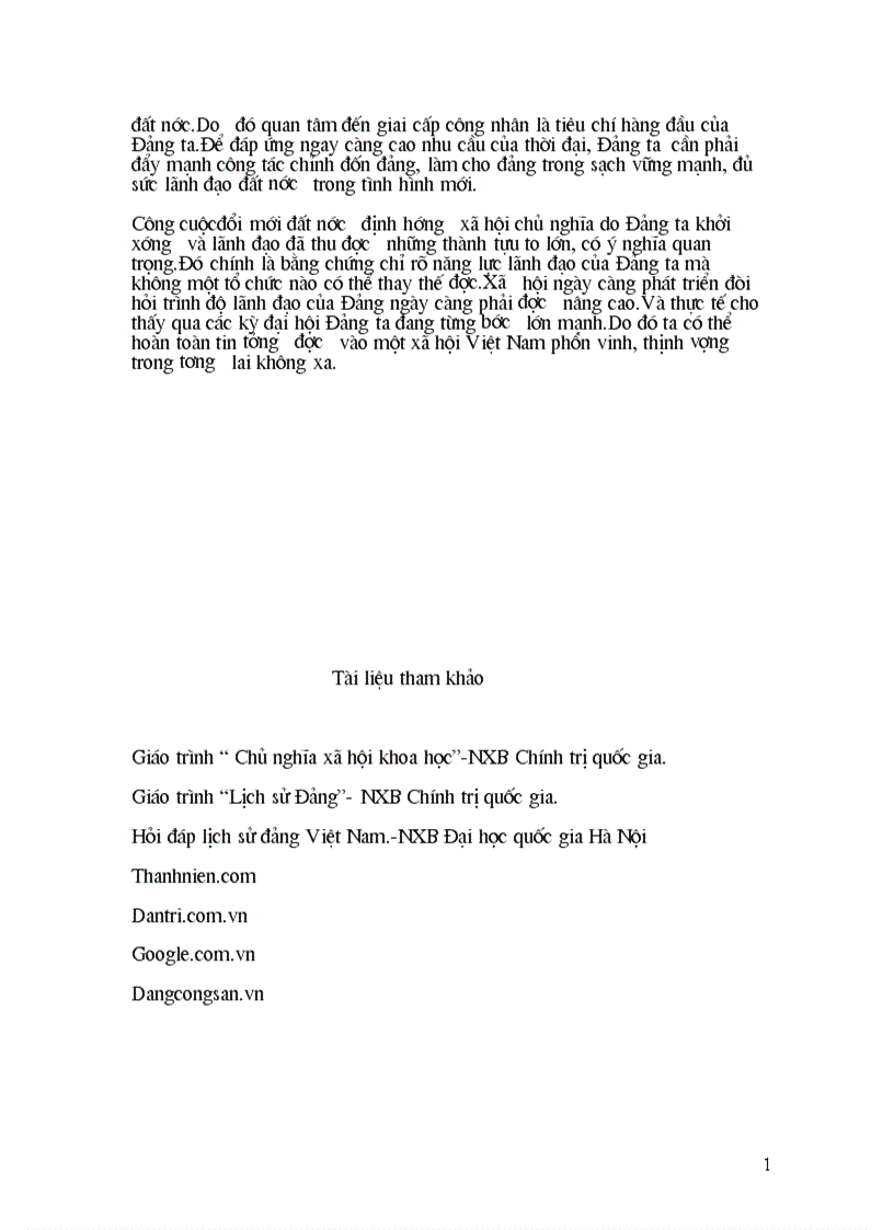 image for page Vai trò của Đảng cộng sản Việt Nam trong việc thực hiện sứ mệnh lịch sử của giai cấp công nhân Liên hệ với vai trò của Đảng cộng sản Việt Nam trong sự nghiệp cách mạnh Việt Nam
