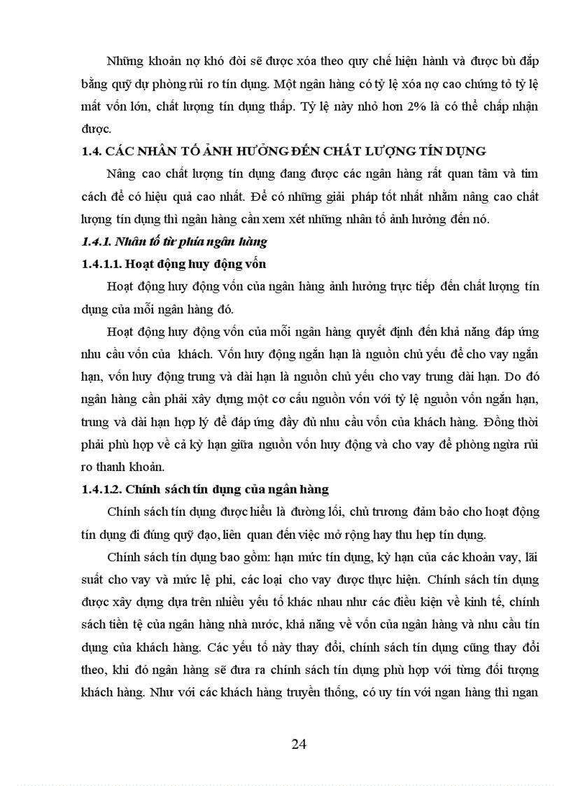 image for page Giải pháp nâng cao chất lượng tín dụng tại NHNNo PTNT chi nhánh Láng Hạ Hà Nội