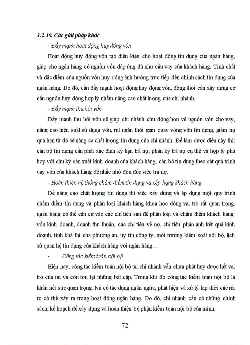 image for page Giải pháp nâng cao chất lượng tín dụng tại NHNNo PTNT chi nhánh Láng Hạ Hà Nội