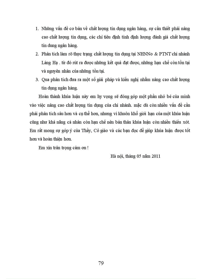 image for page Giải pháp nâng cao chất lượng tín dụng tại NHNNo PTNT chi nhánh Láng Hạ Hà Nội