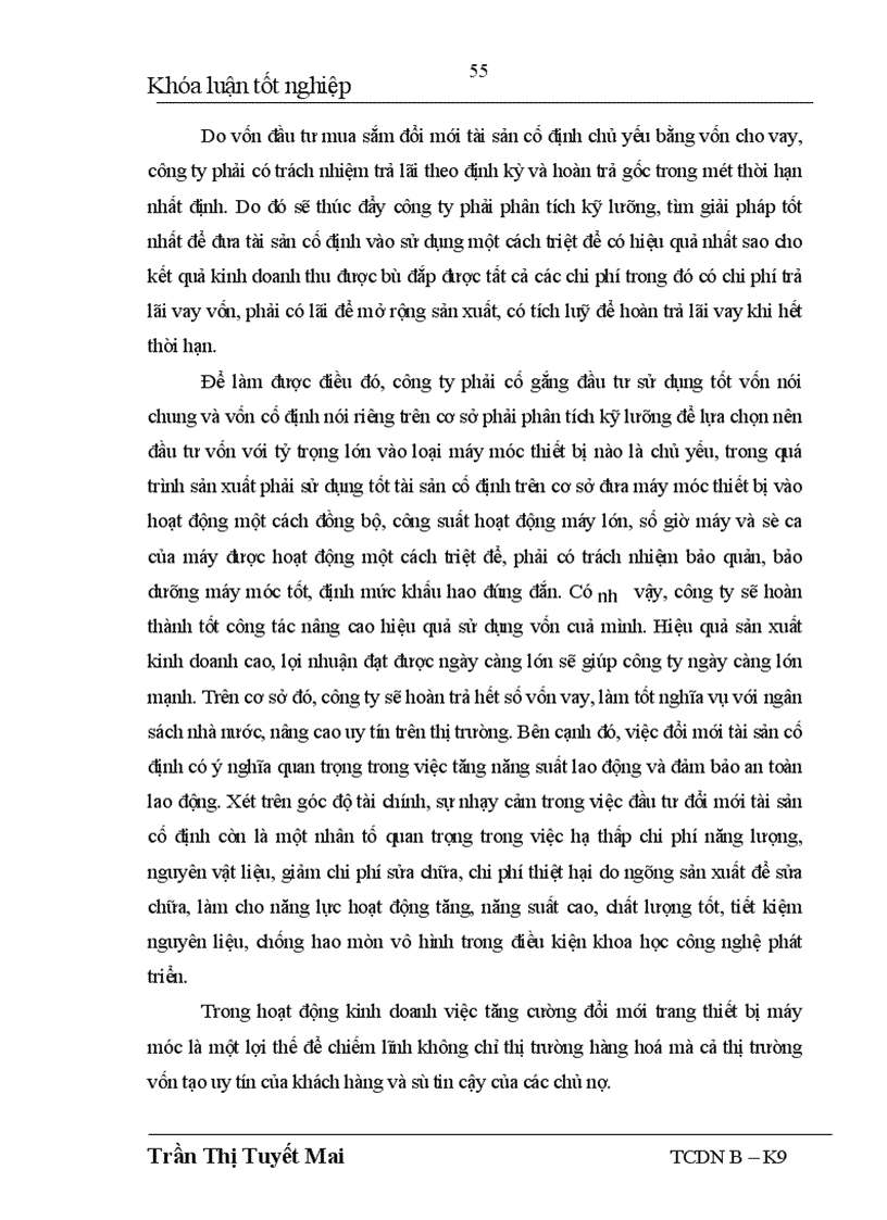 image for page Giải pháp chủ yếu nhằm nâng cao hiệu quả sử dụng vốn kinh doanh tại Công ty Cầu 7 Thăng Long 1