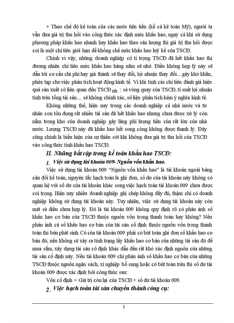 image for page Bàn về cách tính khấu hao và phương pháp kế toán khấu hao TSCĐ theo chế độ hiện hành trong các doanh nghiệp ở Việt Nam hiện nay 1
