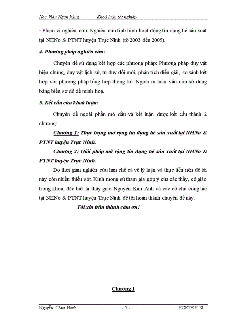 image for page Giải pháp mở rộng tín dụng hộ sản xuất tại NHNo PTNT huyện Trực Ninh