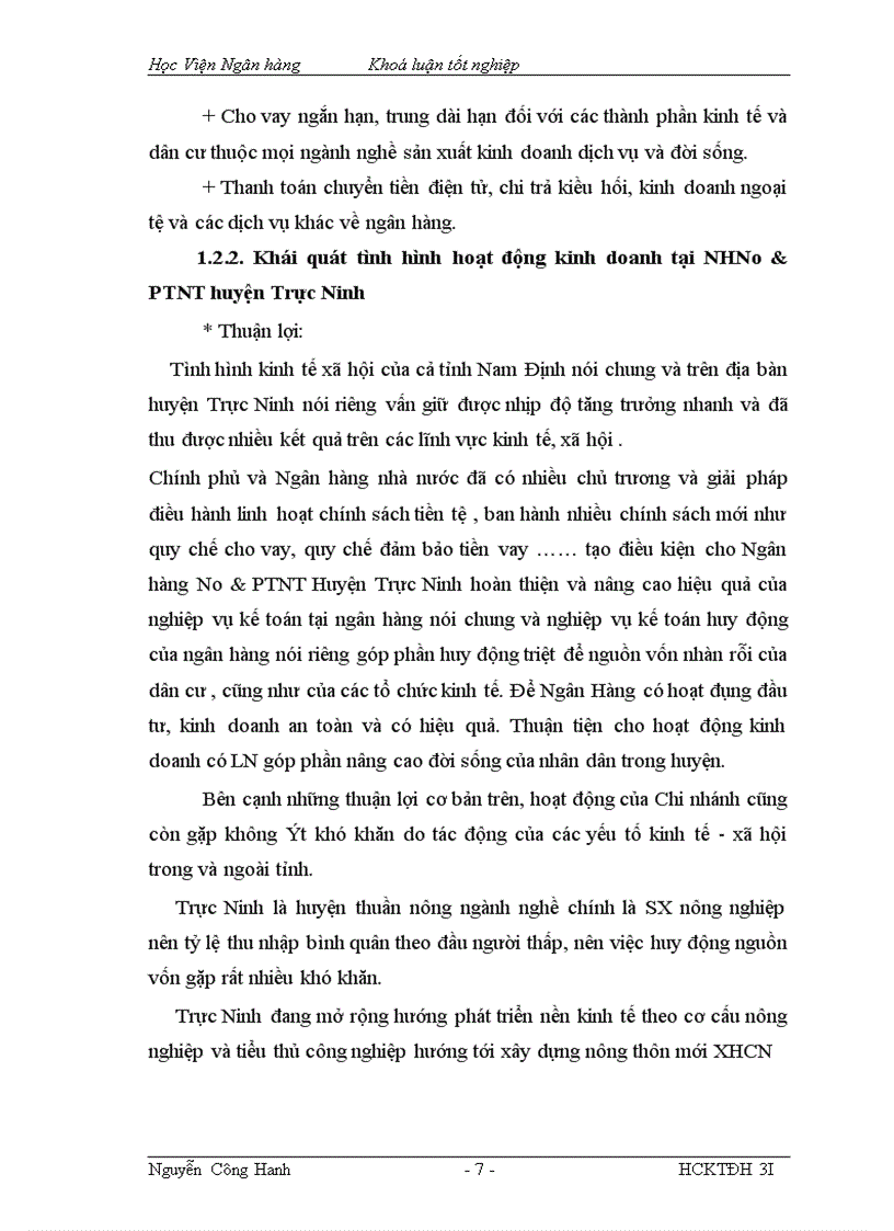 image for page Giải pháp mở rộng tín dụng hộ sản xuất tại NHNo PTNT huyện Trực Ninh