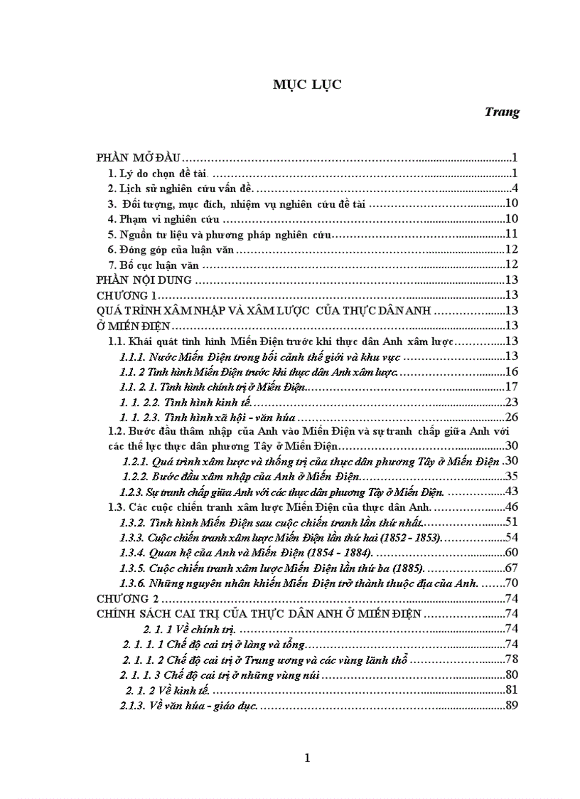 image for page Quá trình xâm nhập cai trị của thực dân Anh ở Miến Điện và hậu quả của nó từ năm 1647 đến năm 1948 1