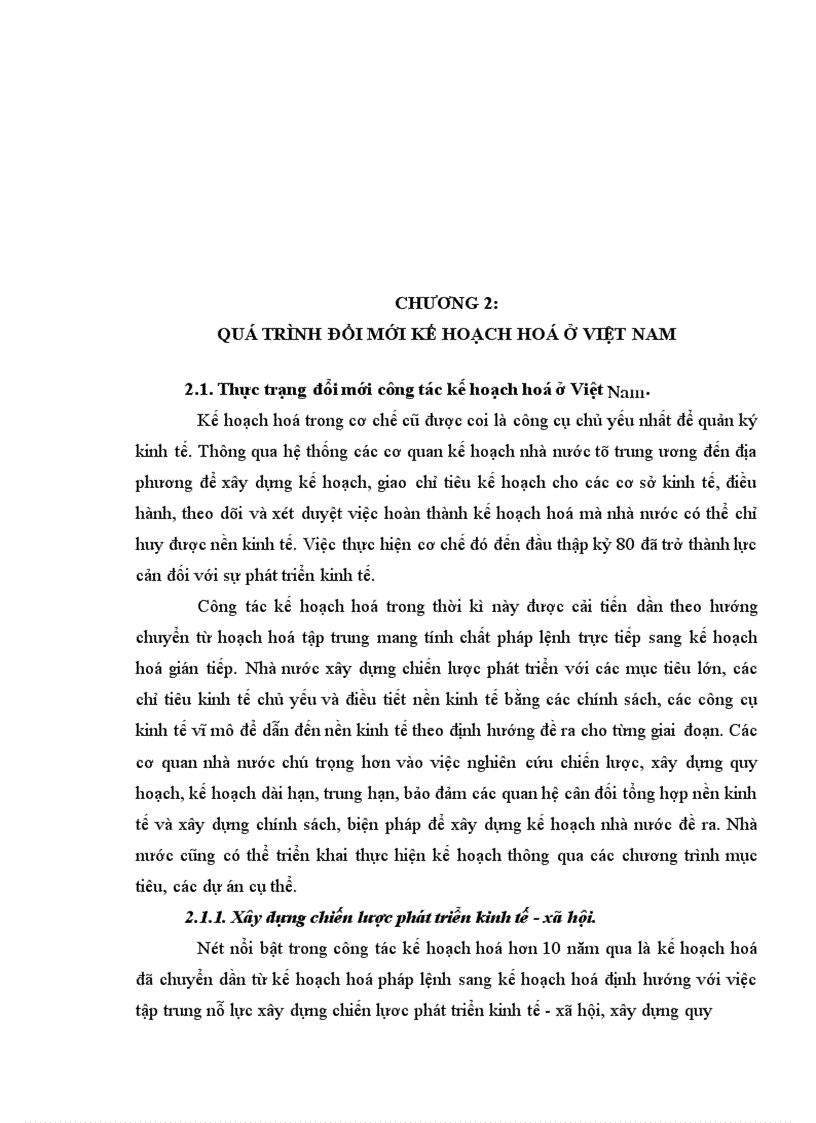 image for page Phương hướng tiếp tục đổi mới công tác kế hoạch hóa ở nước ta trong thời gia tới
