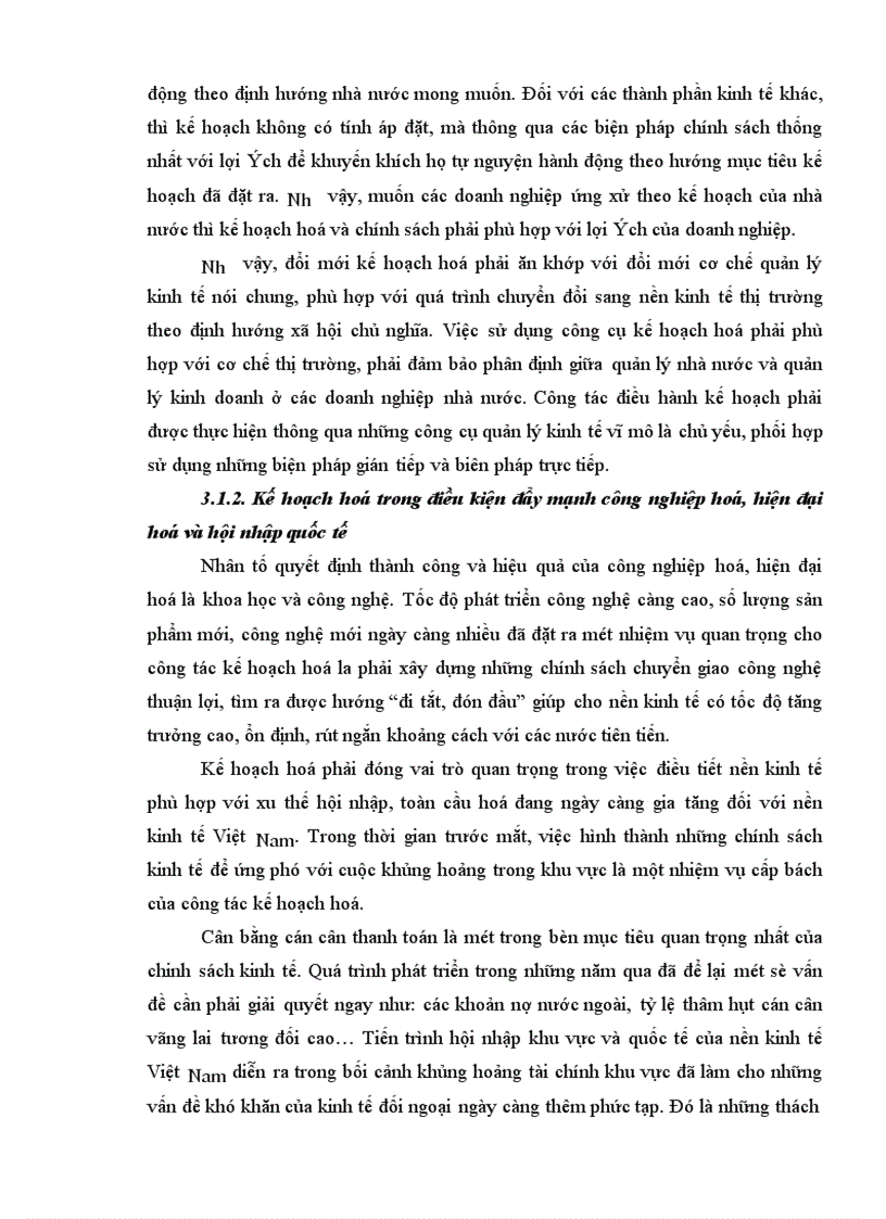 image for page Phương hướng tiếp tục đổi mới công tác kế hoạch hóa ở nước ta trong thời gia tới