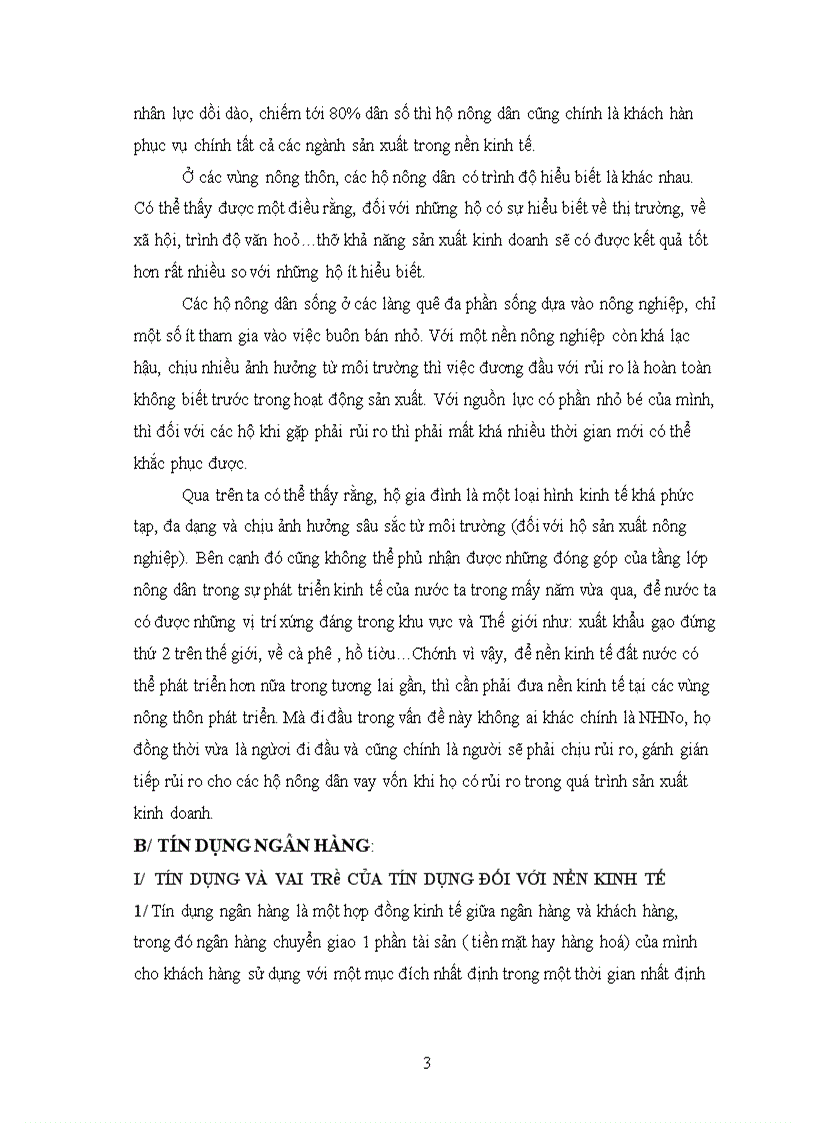image for page Phòng ngừa và hạn chế rủi ro trong cho vay kinh tế hộ gia đình tại chi nhánh NHNo huyện Thọ Xuân 1