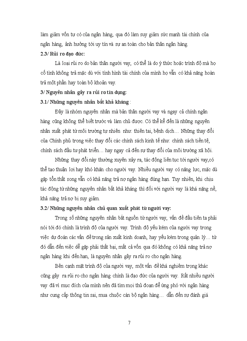 image for page Phòng ngừa và hạn chế rủi ro trong cho vay kinh tế hộ gia đình tại chi nhánh NHNo huyện Thọ Xuân 1