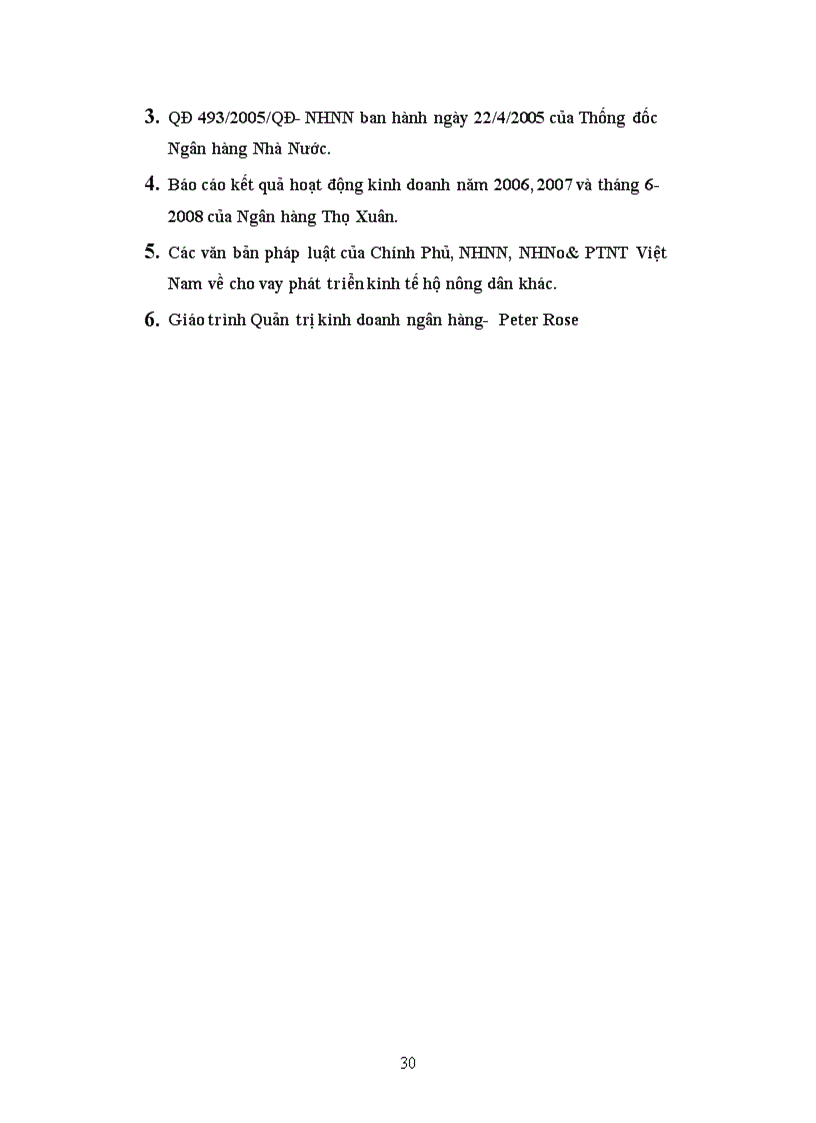 image for page Phòng ngừa và hạn chế rủi ro trong cho vay kinh tế hộ gia đình tại chi nhánh NHNo huyện Thọ Xuân 1