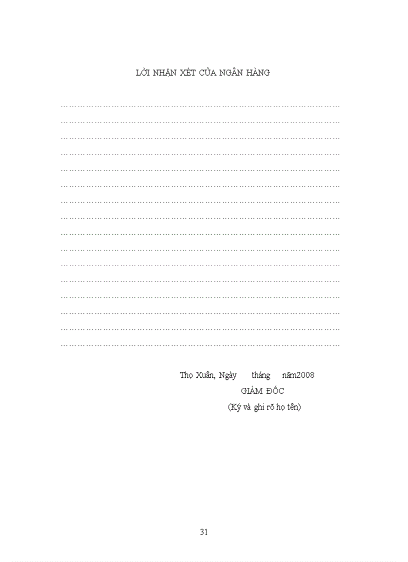 image for page Phòng ngừa và hạn chế rủi ro trong cho vay kinh tế hộ gia đình tại chi nhánh NHNo huyện Thọ Xuân 1