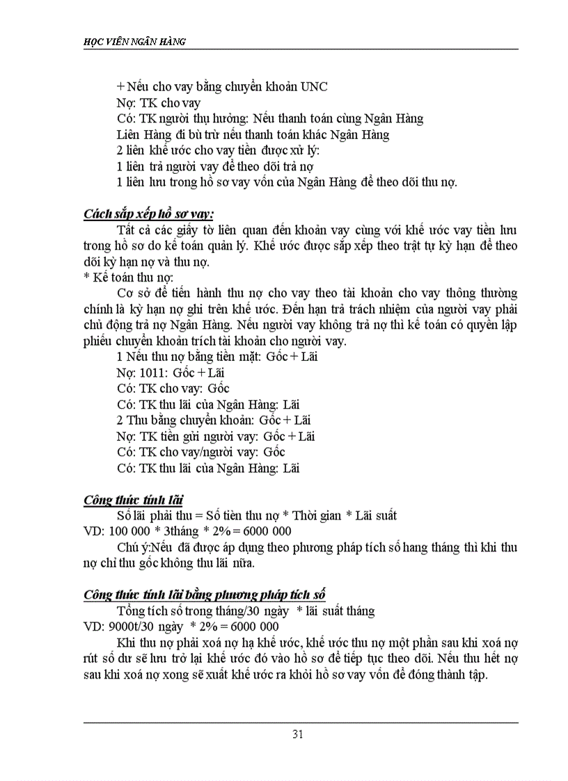 image for page Báo cáo thực tập tại NHNo PTNT Trung Yên