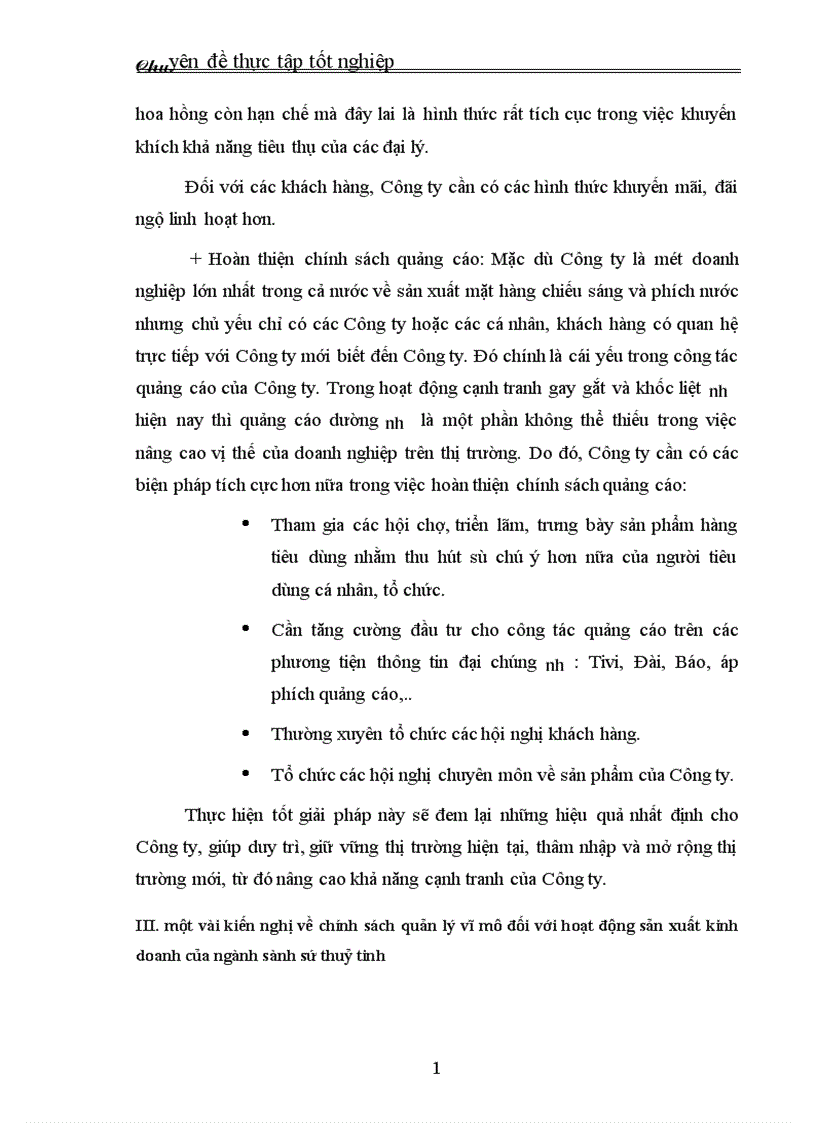 image for page Thực trạng và giải pháp đầu tư nâng cao khả năng cạnh tranh của Công ty Cổ phần Bóng đèn Phích nước Rạng Đông 1