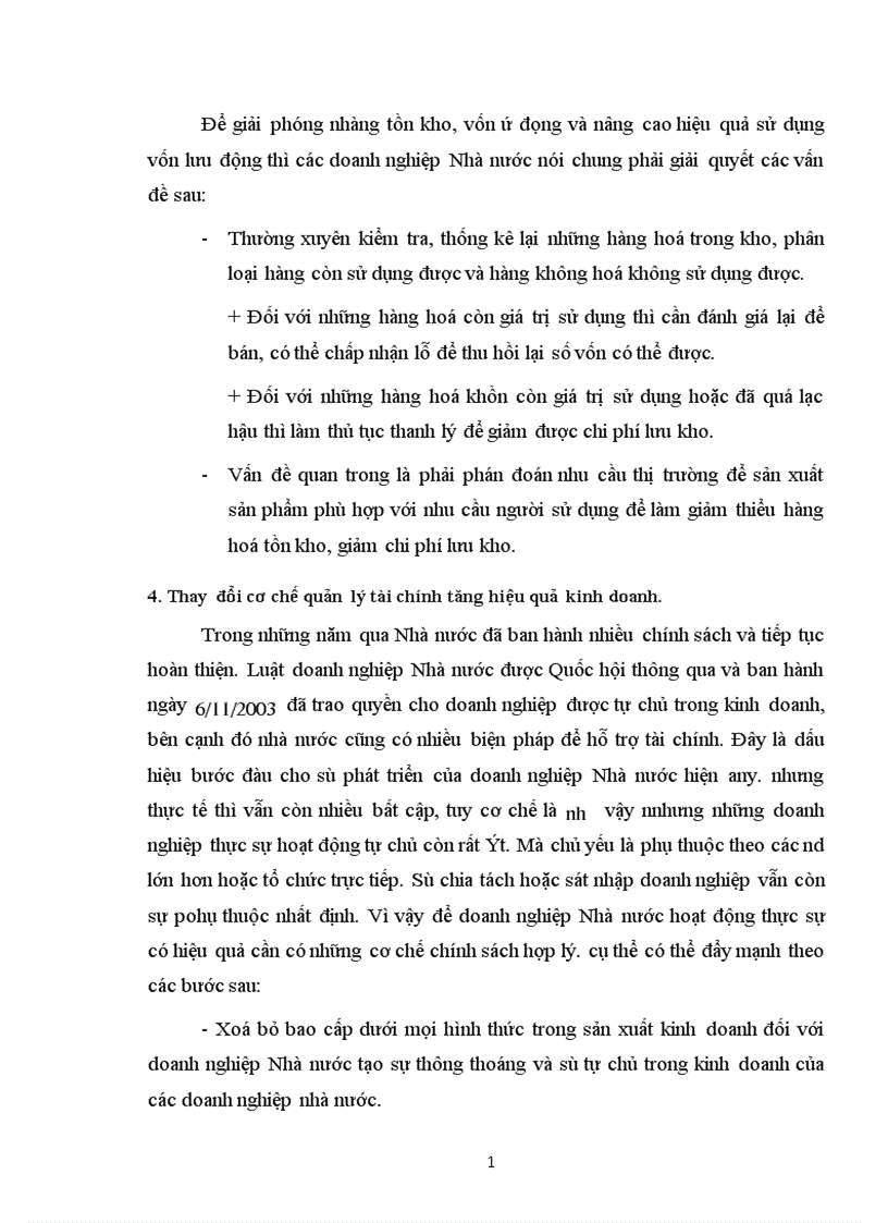 image for page Thực trạng và giải pháp hoàn thiện công tác huy động và sử dụng vốn trong các Doanh nghiệp Nhà nuớc ở Việt Nam 1