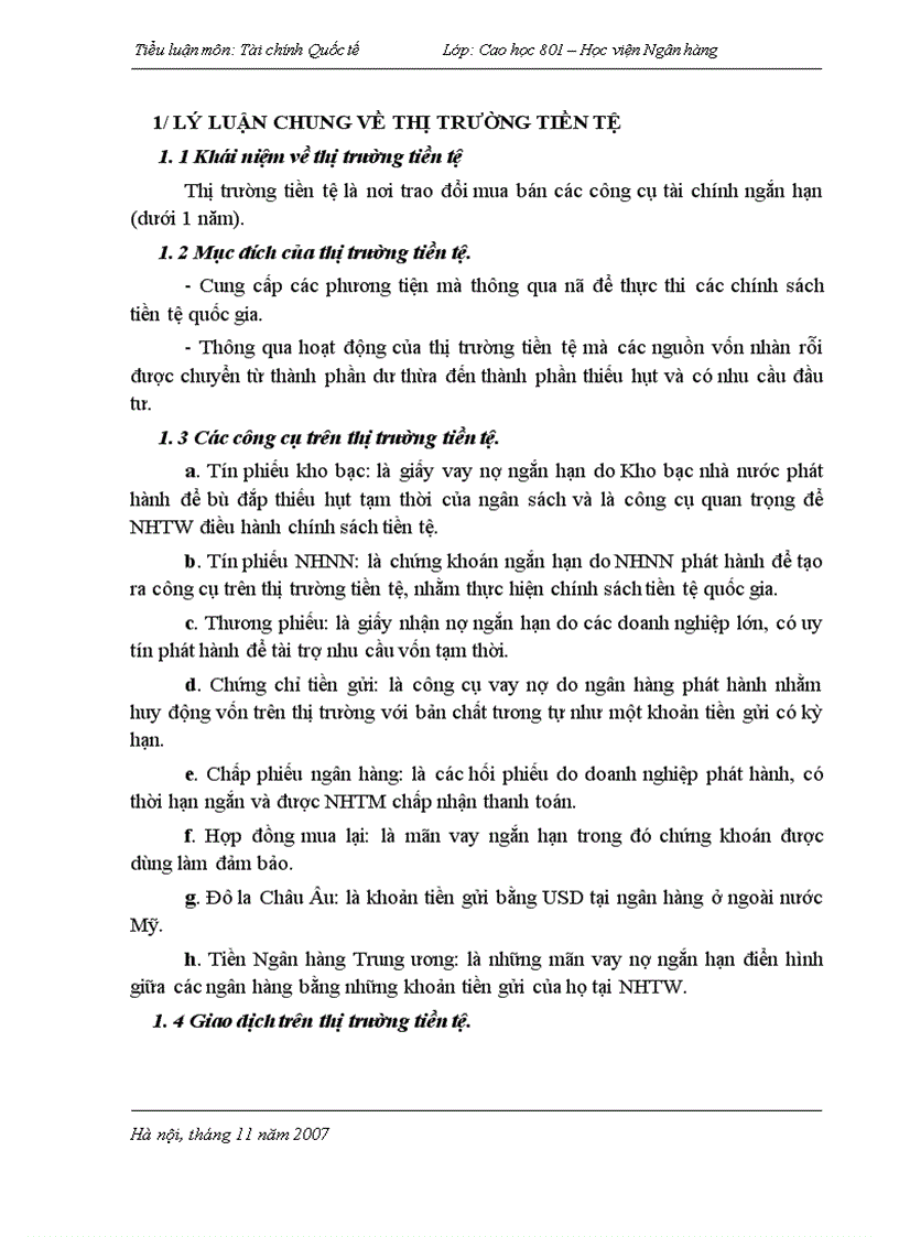 image for page Phân tích mối quan hệ giữa thị trường tiền tệ và thị trường ngoại hối Tác động của thị trường tiền tệ đến tỷ giá hối đoái 1