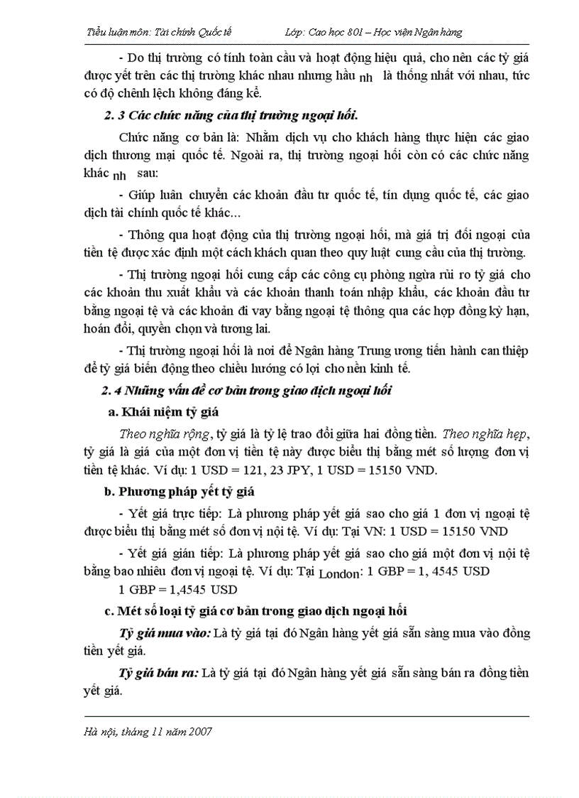 image for page Phân tích mối quan hệ giữa thị trường tiền tệ và thị trường ngoại hối Tác động của thị trường tiền tệ đến tỷ giá hối đoái 1