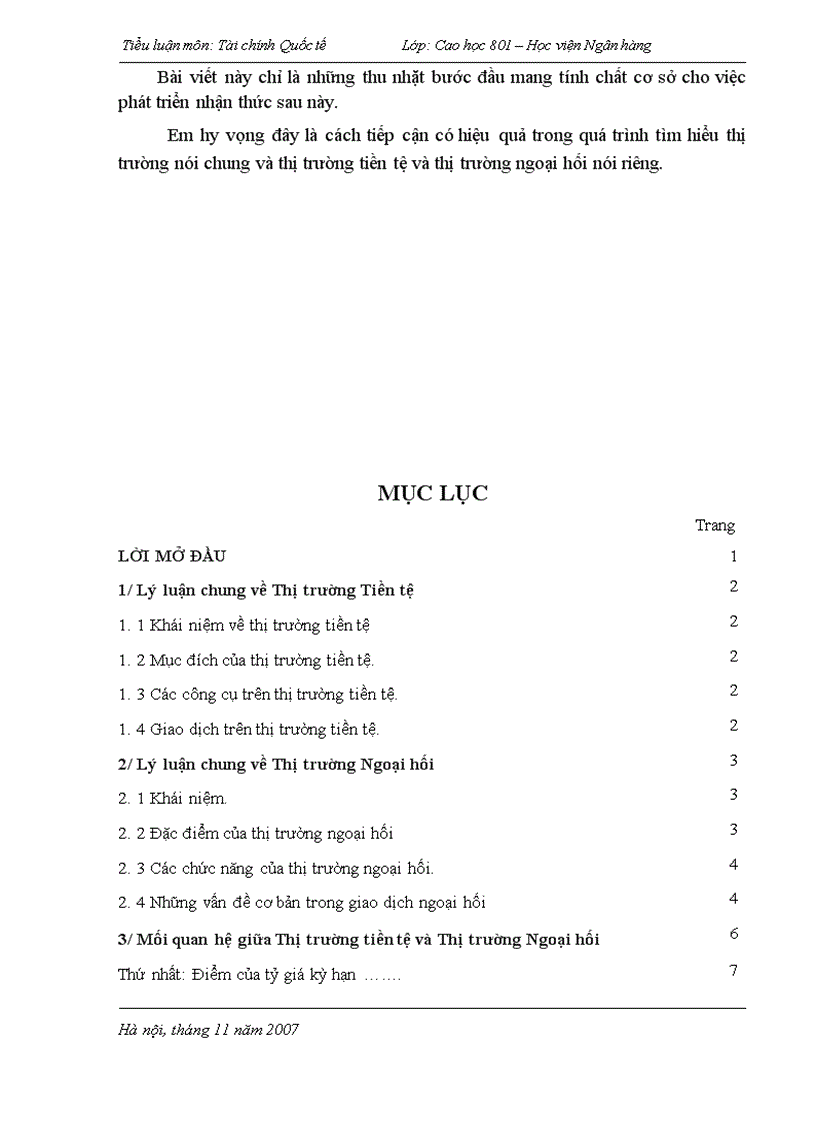 image for page Phân tích mối quan hệ giữa thị trường tiền tệ và thị trường ngoại hối Tác động của thị trường tiền tệ đến tỷ giá hối đoái 1