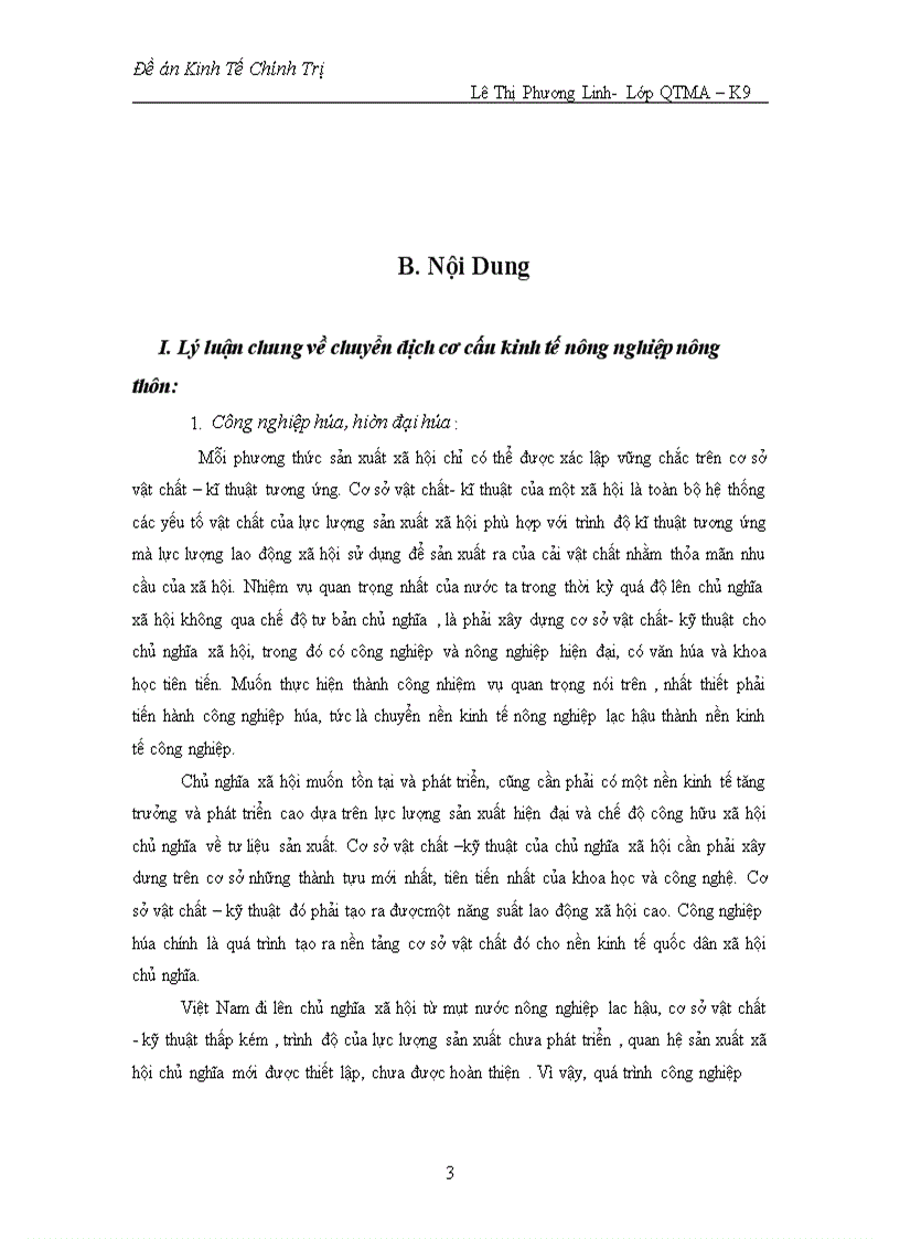 image for page Chuyển dịch cơ cấu kinh tế nông nghiệp nông thôn theo hướng công nghiệp hoá hiện đại hoá 1