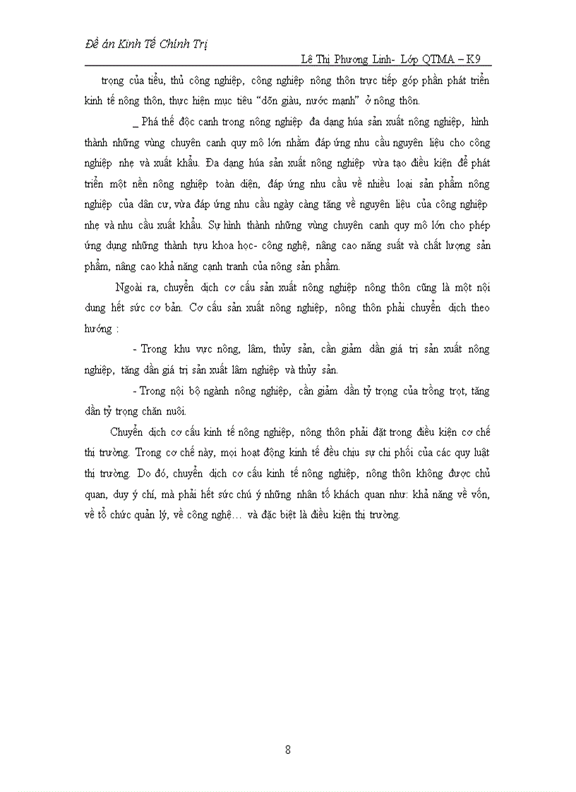 image for page Chuyển dịch cơ cấu kinh tế nông nghiệp nông thôn theo hướng công nghiệp hoá hiện đại hoá 1