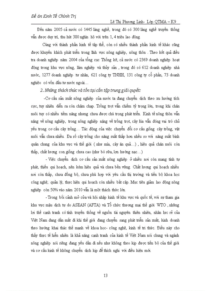 image for page Chuyển dịch cơ cấu kinh tế nông nghiệp nông thôn theo hướng công nghiệp hoá hiện đại hoá 1