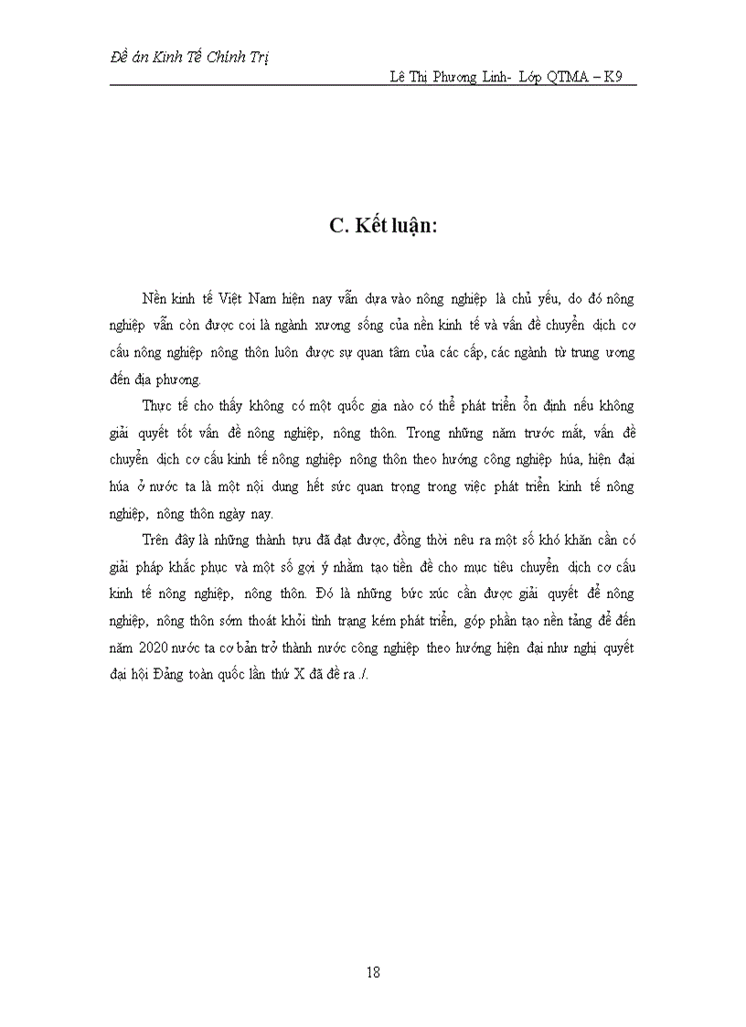 image for page Chuyển dịch cơ cấu kinh tế nông nghiệp nông thôn theo hướng công nghiệp hoá hiện đại hoá 1