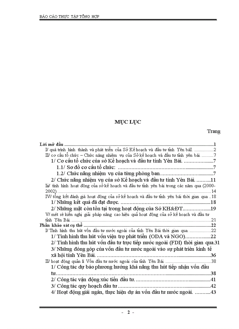 image for page Tình hình thu hút vốn đầu tư nước ngoài của tỉnh Yên Bái thời gian qua