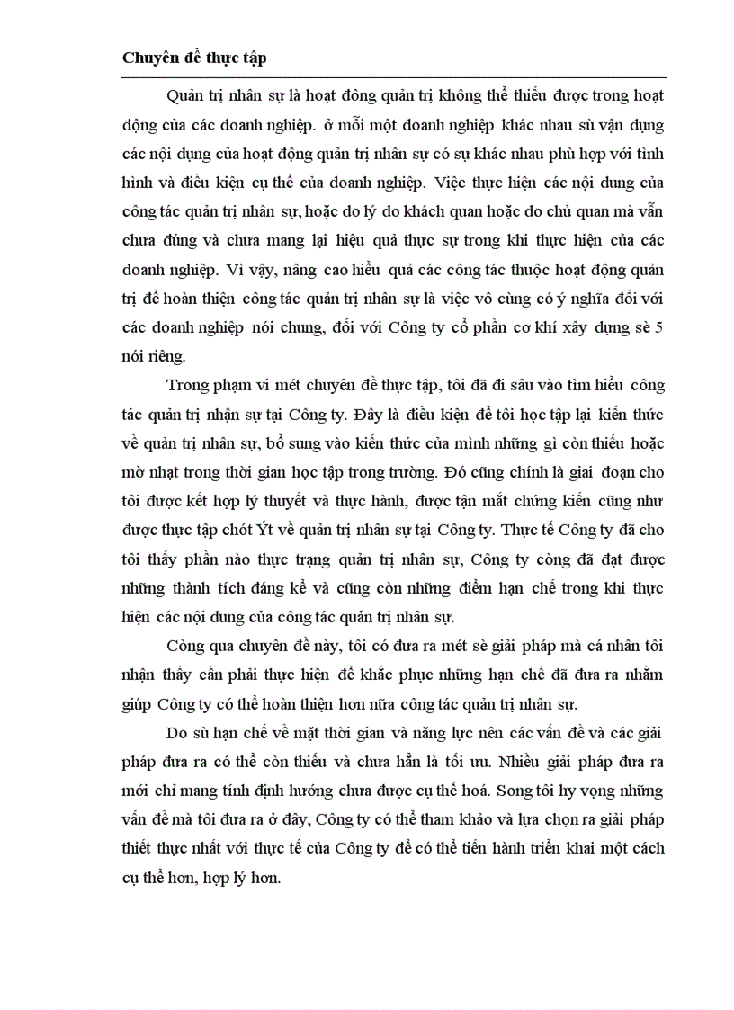 image for page Hoàn thiện công tác quản trị nhân sự tại Công ty Cổ phần cơ khí xây dựng số 5 1