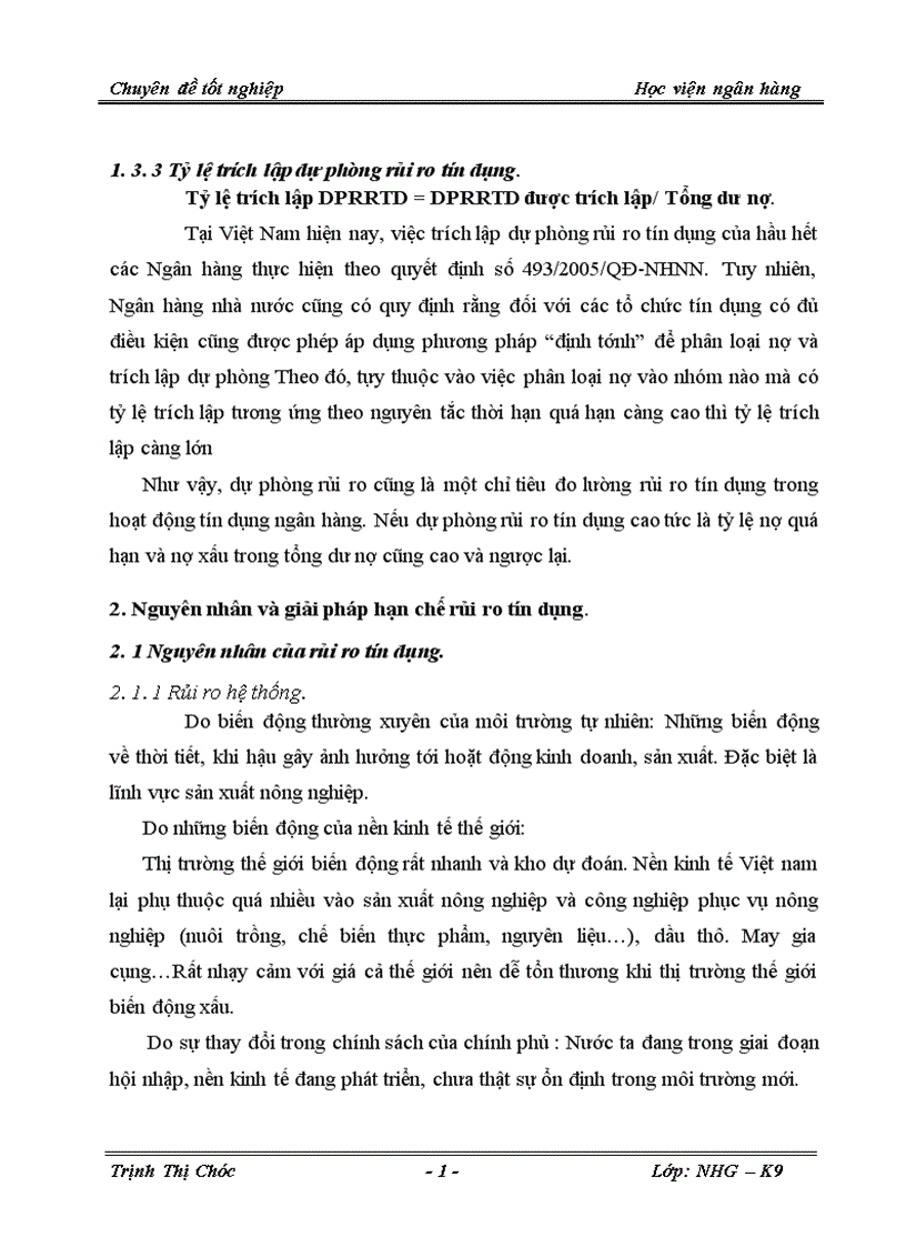 image for page Giải pháp phòng ngừa và hạn chế rủi ro tín dụng tại Ngân hàng Phương Nam chi nhánh thanh xuân