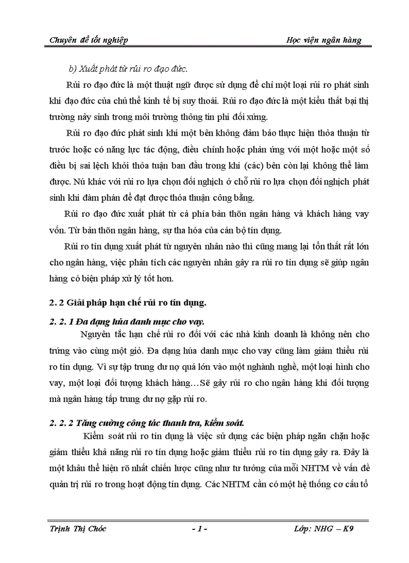 image for page Giải pháp phòng ngừa và hạn chế rủi ro tín dụng tại Ngân hàng Phương Nam chi nhánh thanh xuân