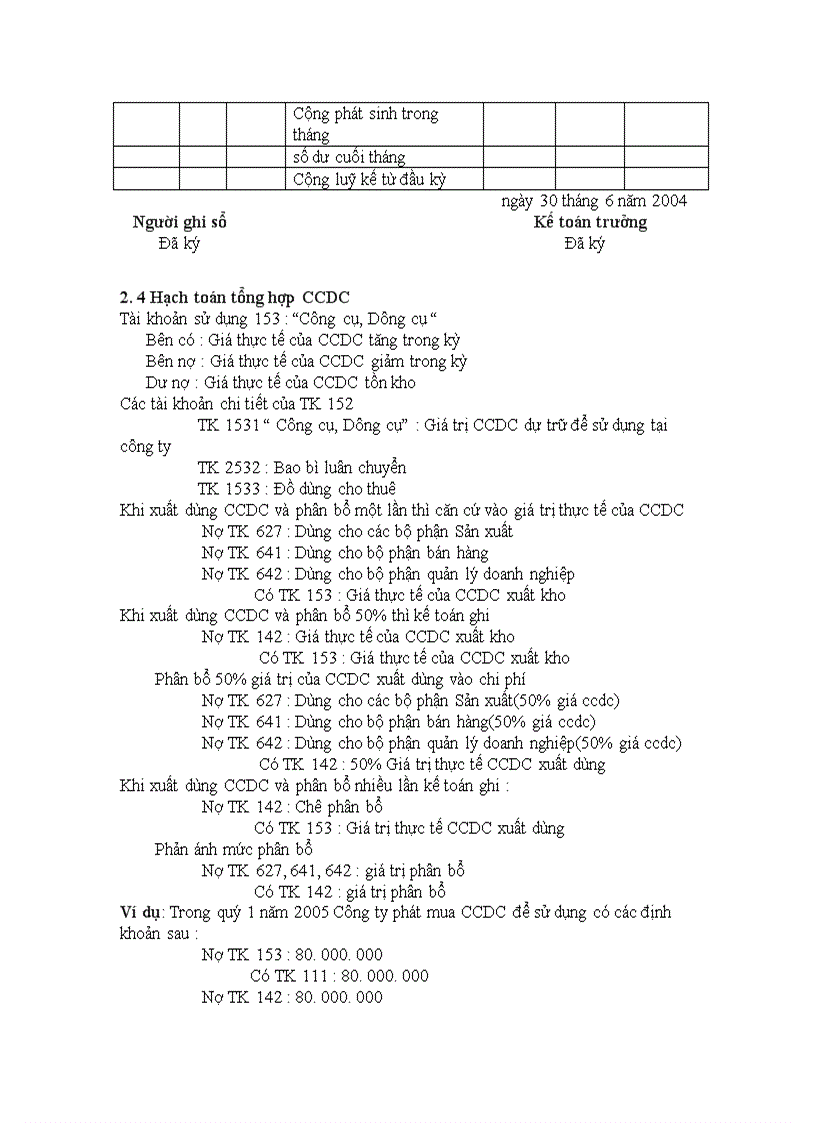 image for page Đánh giá công tác kế toán nguyên vật liệu và công cụ dụng cụ tại Công ty công trình đường thủy 1
