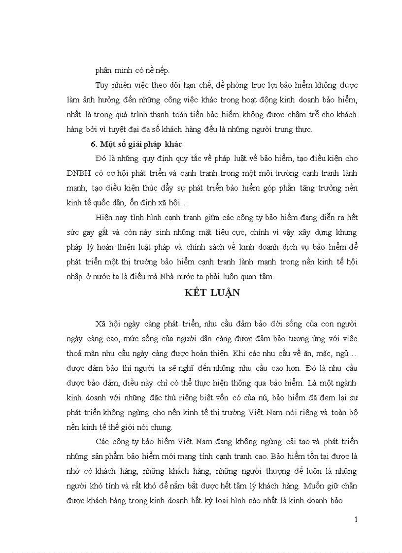 image for page Vấn đề chất lượng dịch vụ bảo hiểm tại công ty Bảo Minh Thăng Long 1