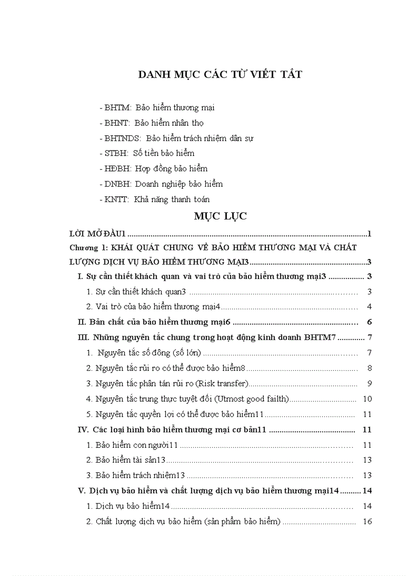 image for page Vấn đề chất lượng dịch vụ bảo hiểm tại công ty Bảo Minh Thăng Long 1